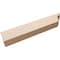 Ekena Millwork 2in. W x 4in. H x 20in. L New Brighton Woodgrain TimberThane Rafter Tail, Primed Tan RFTUR02X04X20NEBRCPR - alternate 2